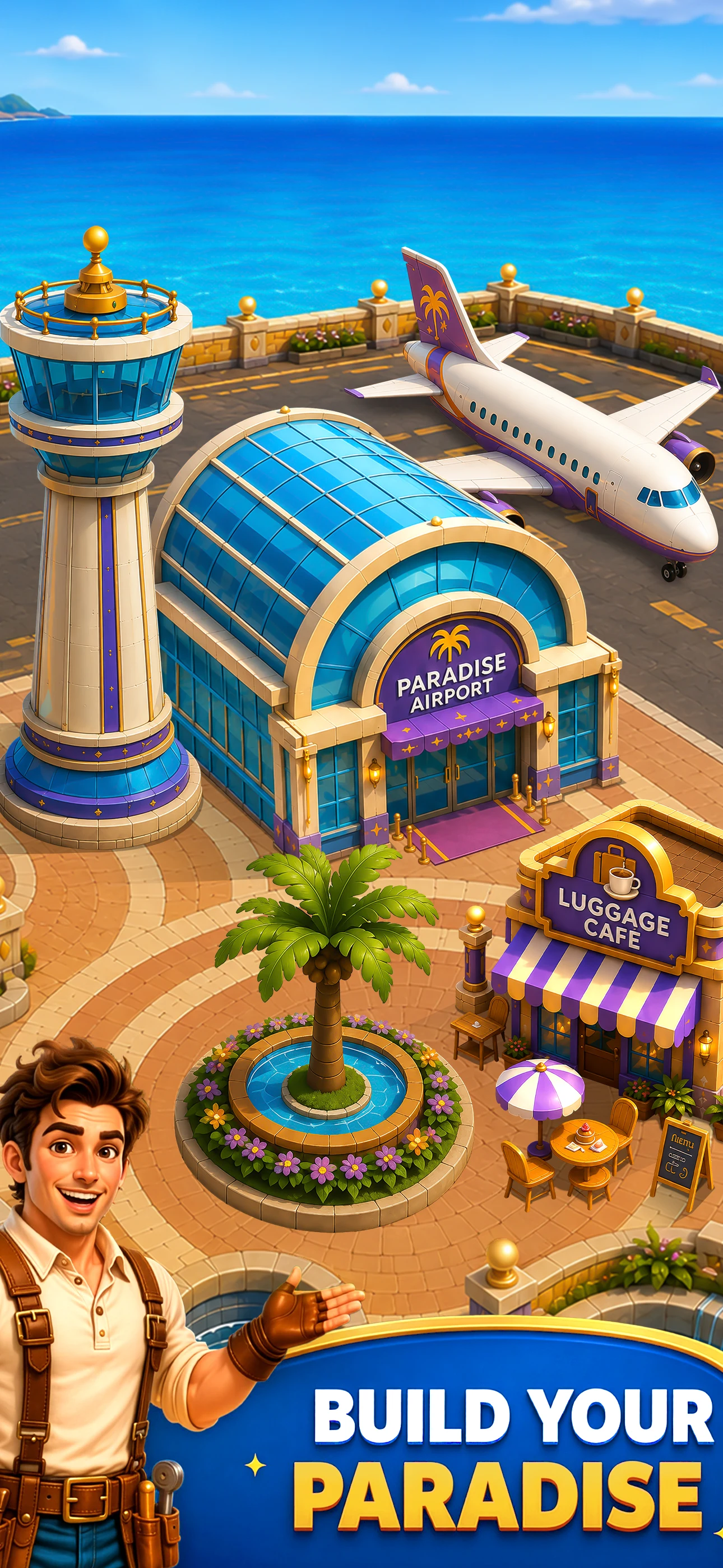 Leo's Paradise Match Adventure screenshot
