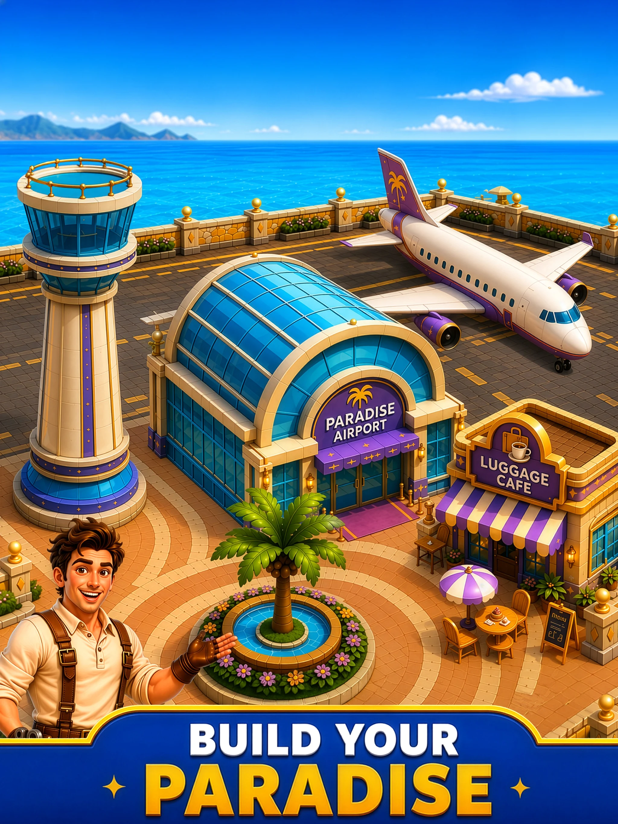 Leo's Paradise Match Adventure screenshot